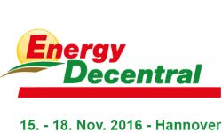 Energy Decentral 2016 in Hannover