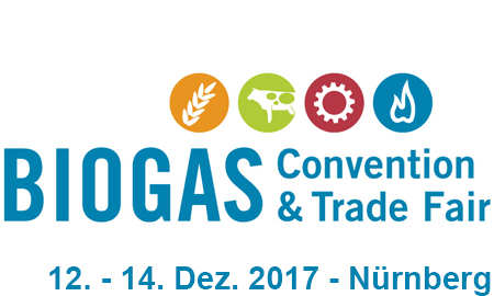 BIOGAS Convention & Trade Fair 2017 in Nürnberg