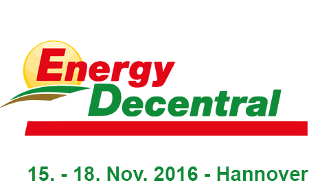 Energie Decentral 2017 in Hannover